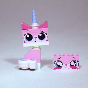 LEGO Minifigure Unikitty - part out dari Lego Movie 70818