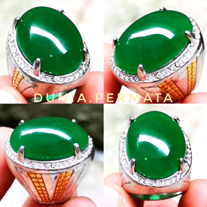 CINCIN BATU AKIK PERMATA BACAN SUPER SIAP PAKAI ASLI TERMURAH