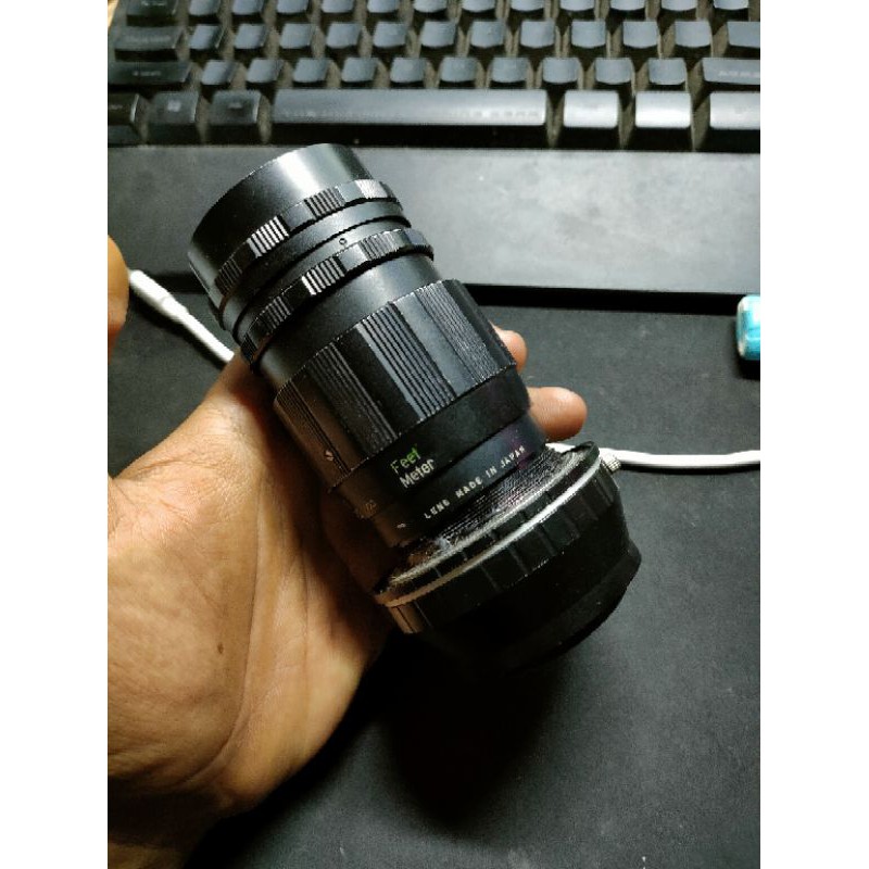 lensa manual galaxy 135mm mouth canon