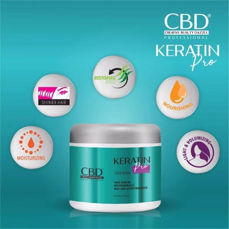 CBD KERATIN PRO DAILY HAIR MASK