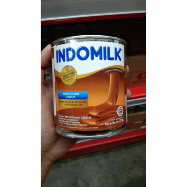 

INDOMILK SUSU COKELAT KENTAL MANIS 370gram