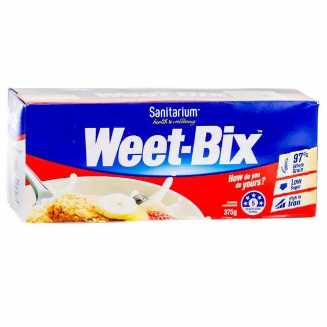 

SANITARIUM CEREAL WEET BIX 375 gr