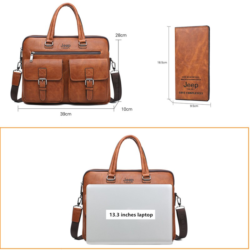 branded leather office bags for mens