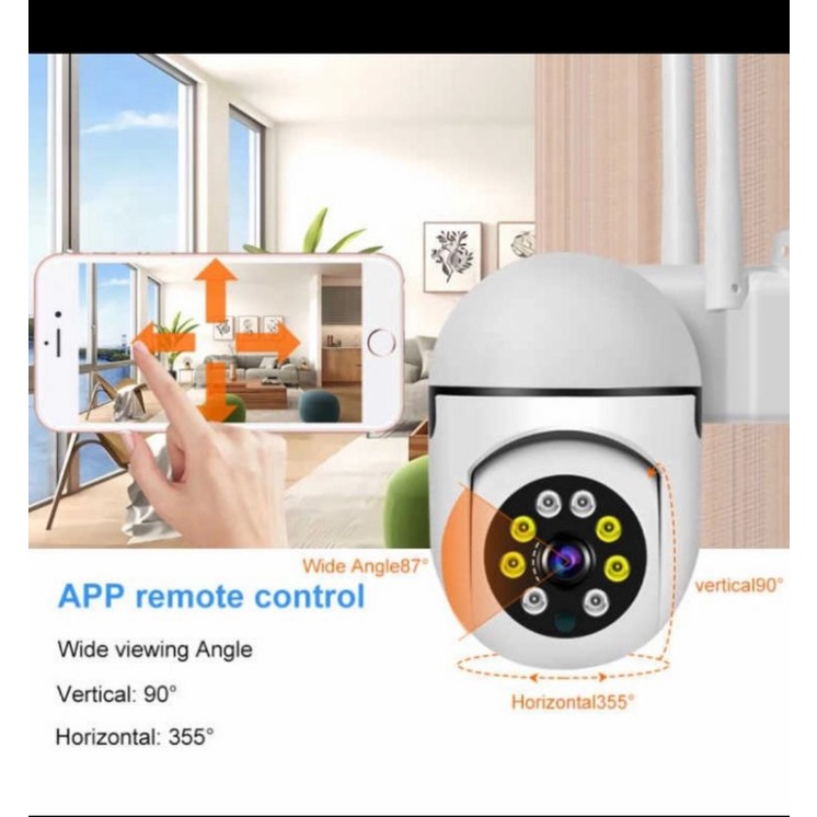 IP Camera CCTV Outdoor V380Pro Wireless MIni Speed Dome