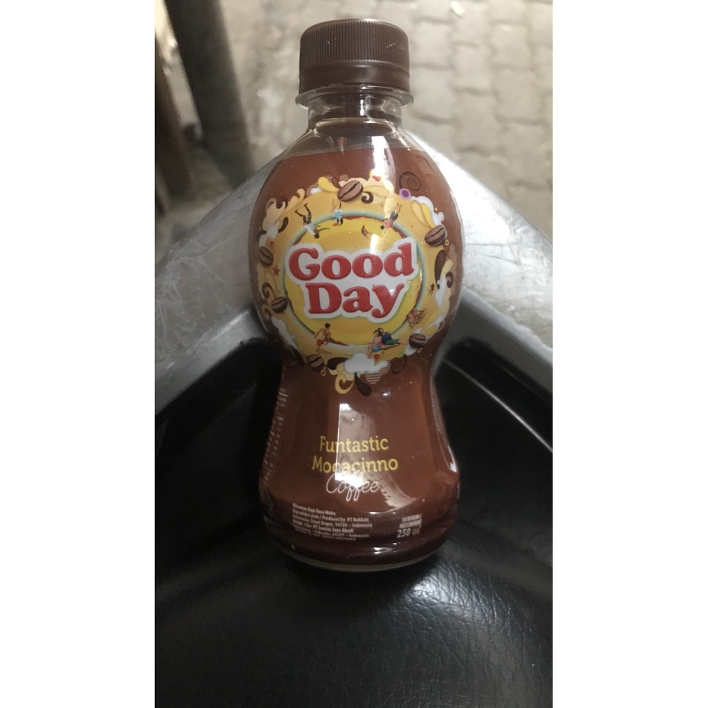 

Good Day Funtastic Mocacinno Botol 250ml 250 ml Mocacino Dus Goodday