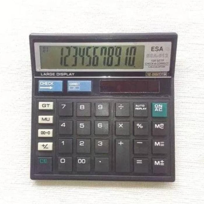 

ELECTRONIC CALCULATOR ESA-512/esa-500