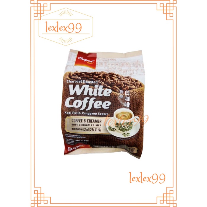 

Super White Coffee 2in1 / Super White Coffee and Creamer 375gr