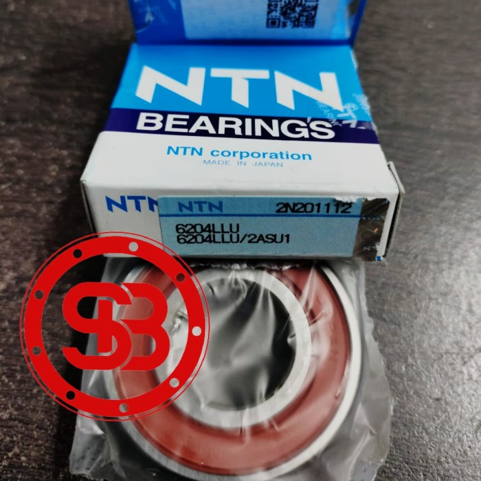 6204 2RS NTN / LLU / 6204 2RS C3 NTN JAPAN ORIGINAL