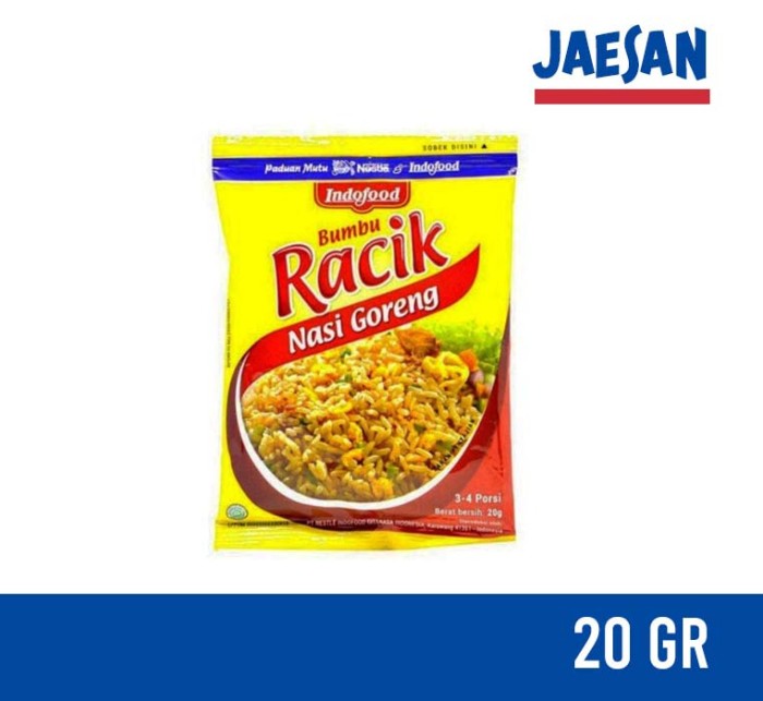 

Bumbu Racik Indofood Nasi Goreng 20 gr