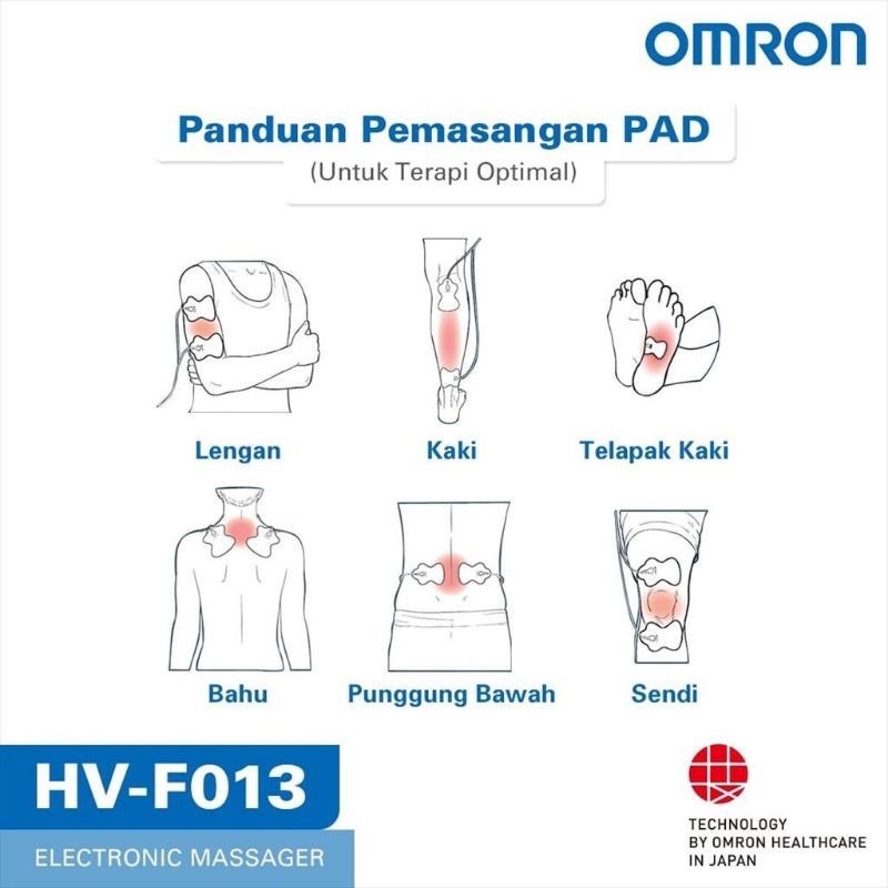 Alat Pijat Elektronik HVF-013 - Alat Pijat Omron