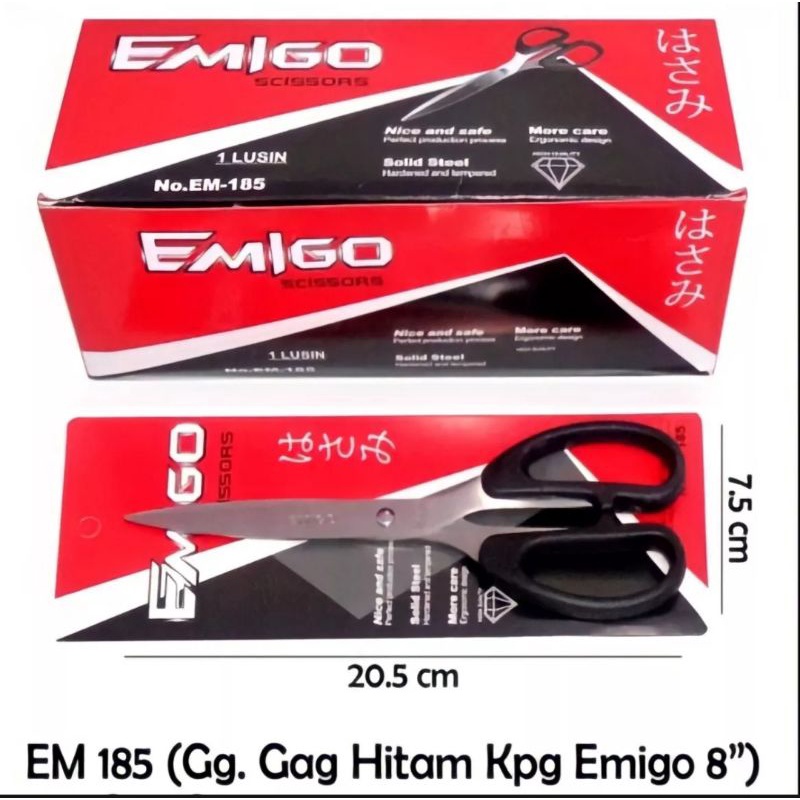 

EMIGO 185 GUNTING STENLIS STEEL UKURAN BESAR