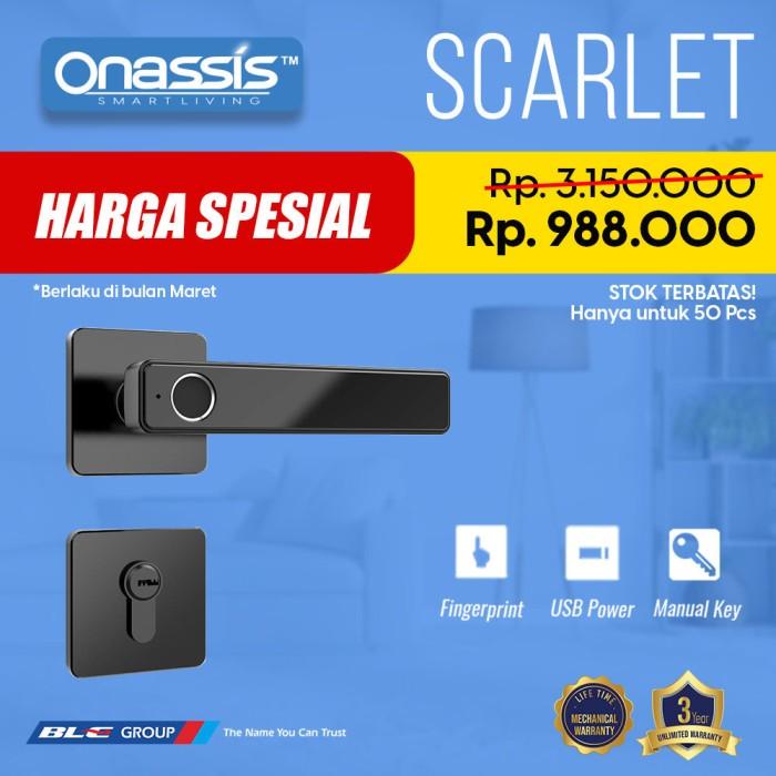 Kunci Pintu Digital Onassis Scarlet