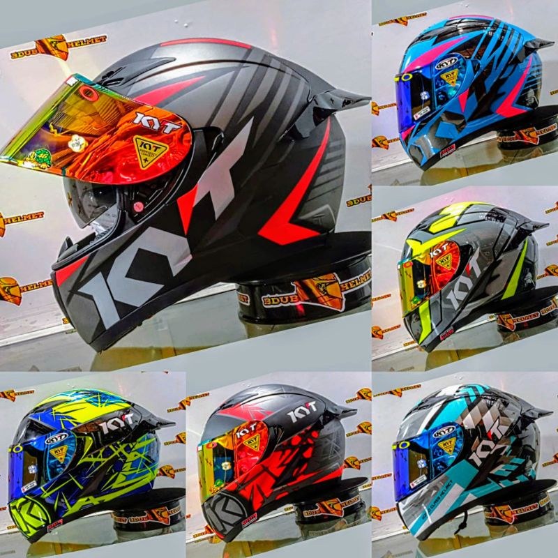 Jual Helm full face KYT FALCON FR Original modif (PAKET GANTENG
