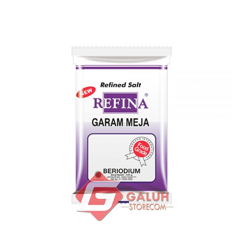 

Refina Garam / Salt Meja 250 Gram