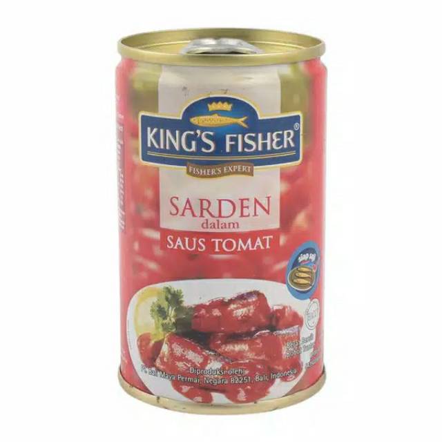 

SARDEN KING FISHER SAOS SAMBAL TOMAT 155 gram