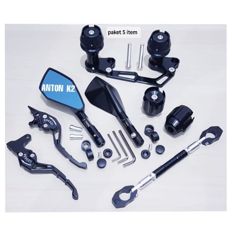 JALU KNALPOT PAKETAN VARIASI AKSESORIS MOTOR PCX/PCX NEW/PCX 150 LOKAL/PCX 150 ABS/PCX 160/PCX 160 N
