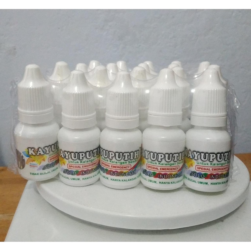 Minyak Kayu Putih Plus - Herbal Tetes Pelega Sesak Nafas