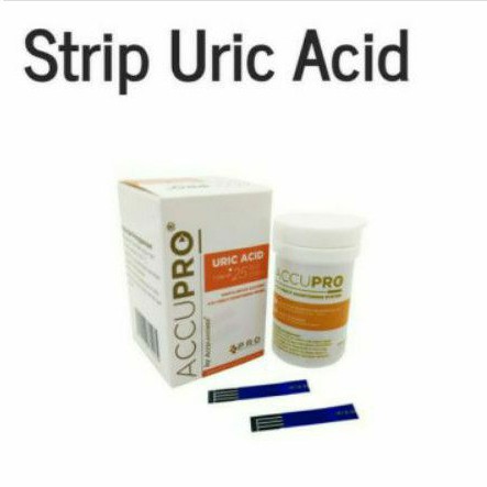 Strip asam urat accupro 25 strip