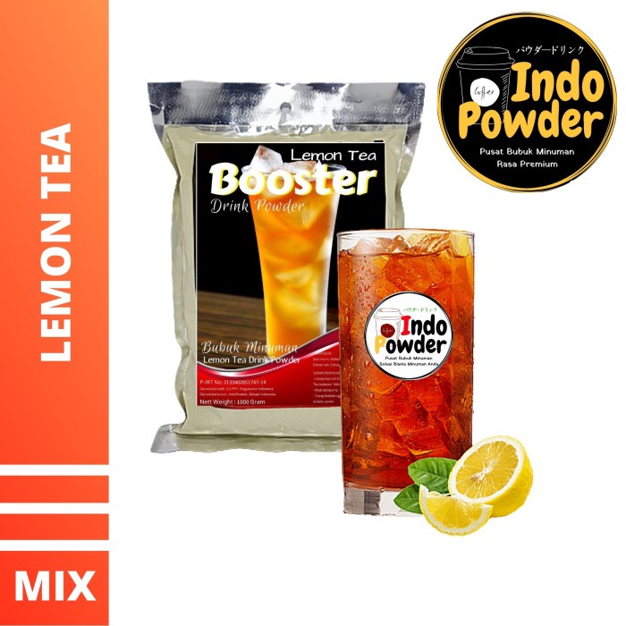 

DISKON - (BISA COD) Bubuk Minuman LEMON TEA 1Kg - Bubuk LEMON TEA 1Kg - LEMON TEA Bubuk