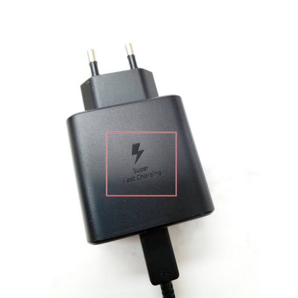 45W Adapter/ Kepala Charger Samsung Usb Type C Super Fast Charge 45Watt S20 S21 FE A33 A53 A72 A52 A52S A51 A71 M33 M51 M52