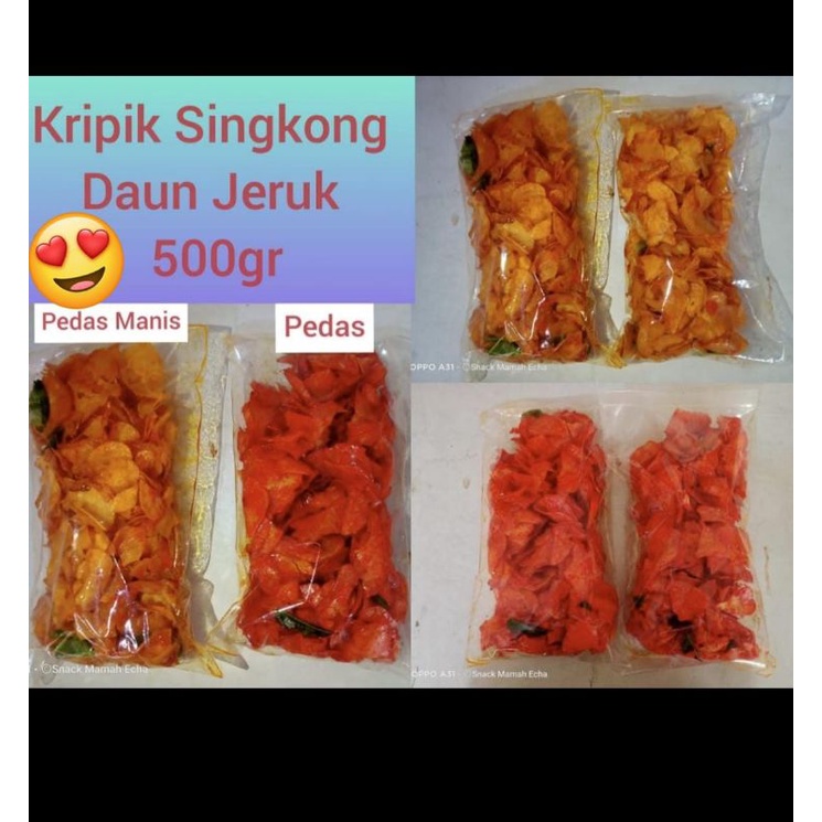 

keripik aingkong pedas & manis