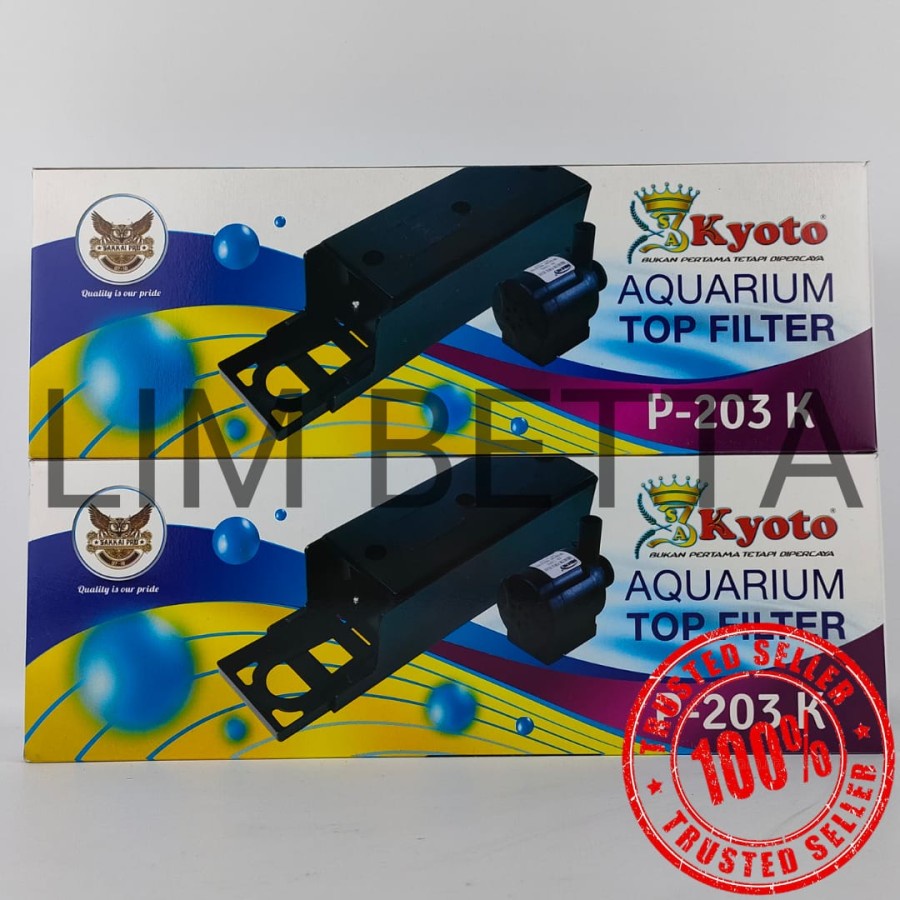 AQUARIUM TOP FILTER KYOTO P-203K / TOP FILTER 3 IN 1 AQUARIUM