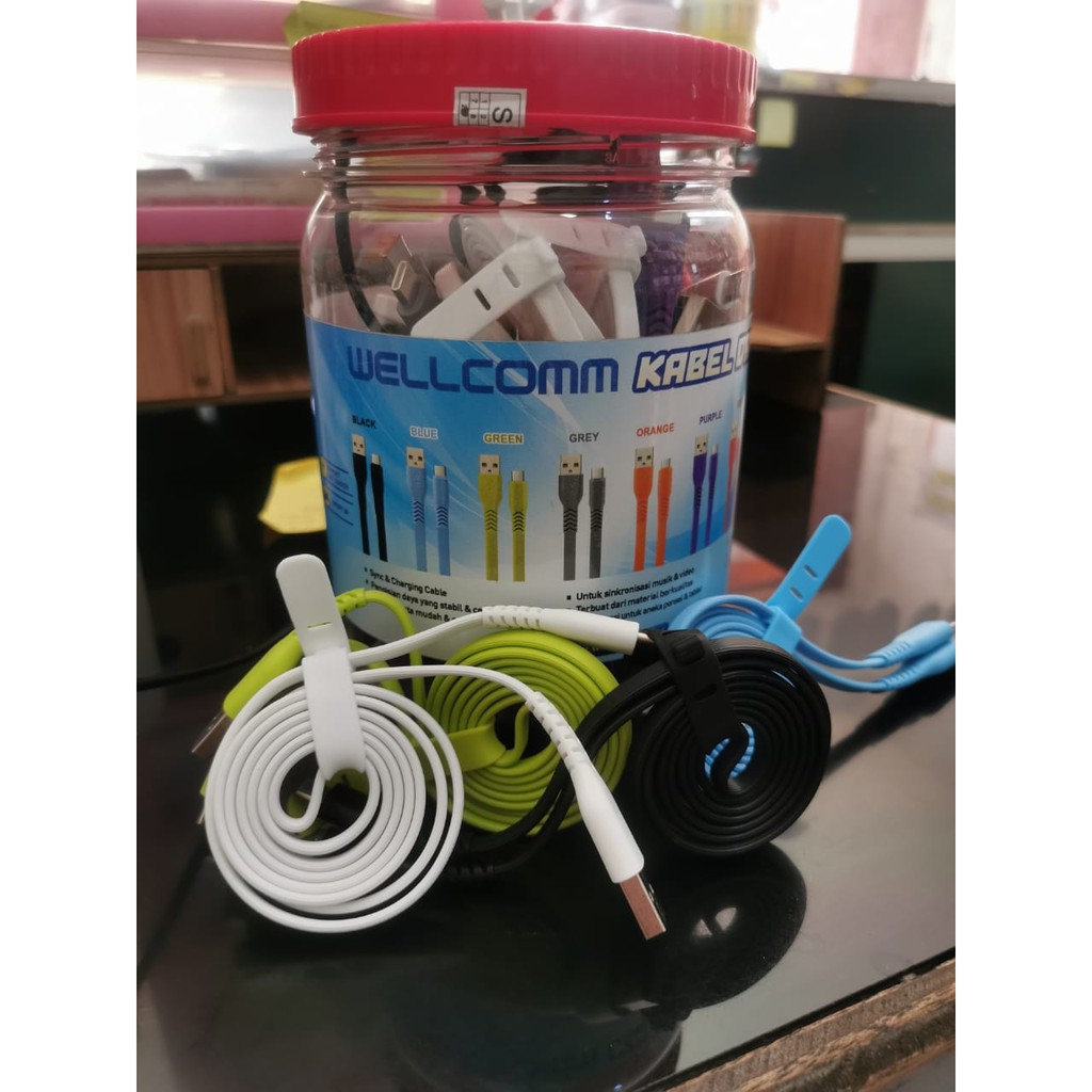 kabel type c welcomm original support 3A