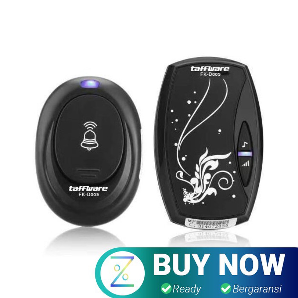 Taffware Forecum Alarm Pintu Wireless Waterproof dengan EU Plug - FK-D