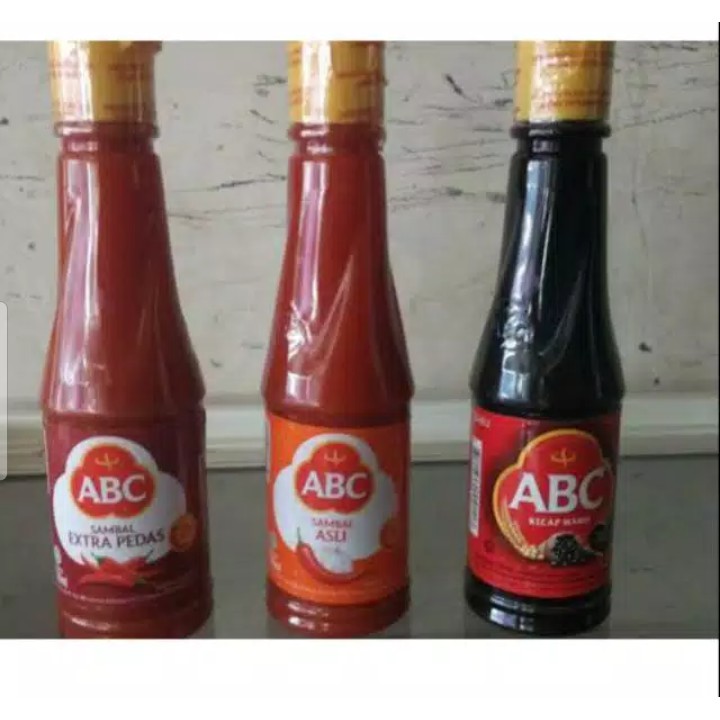

Sauce Botol ABC Asli / Extra Pedas / Kecap Manis 135 ml