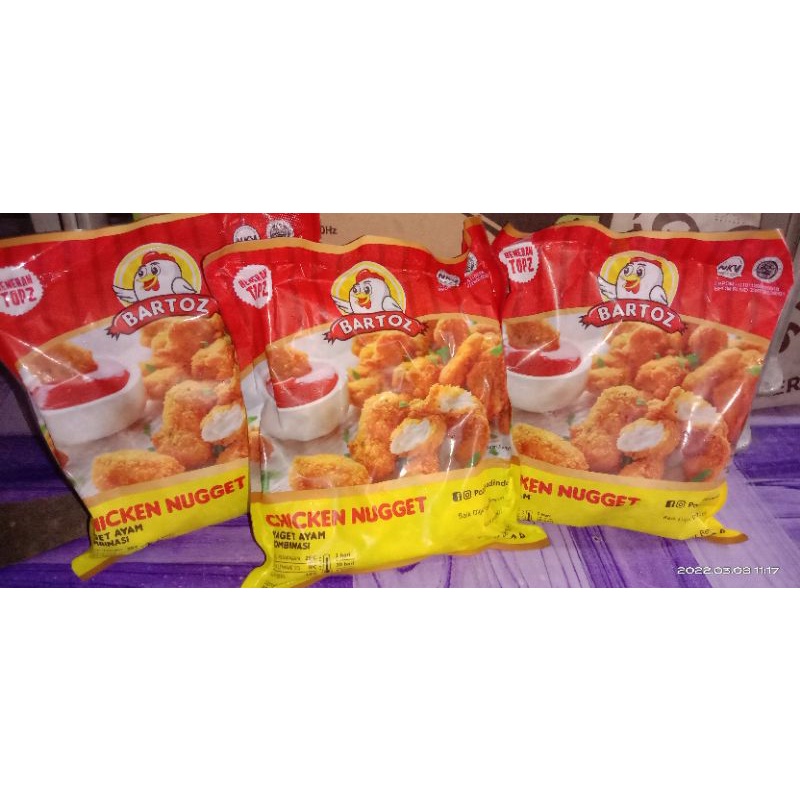 

Bartoz Nugget ayam 500gr