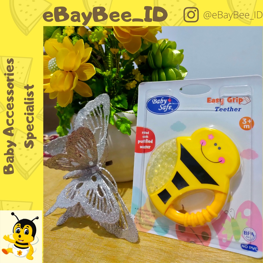 ebaybee_id BABY SAFE easy grip teether gigitan bayi | emping