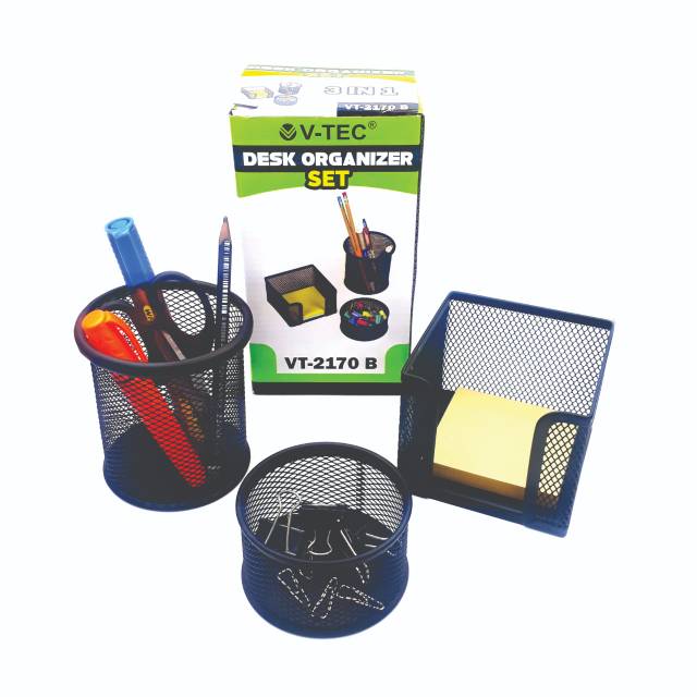 

Tempat Pensil Memo 2170 Desk Organizer Set