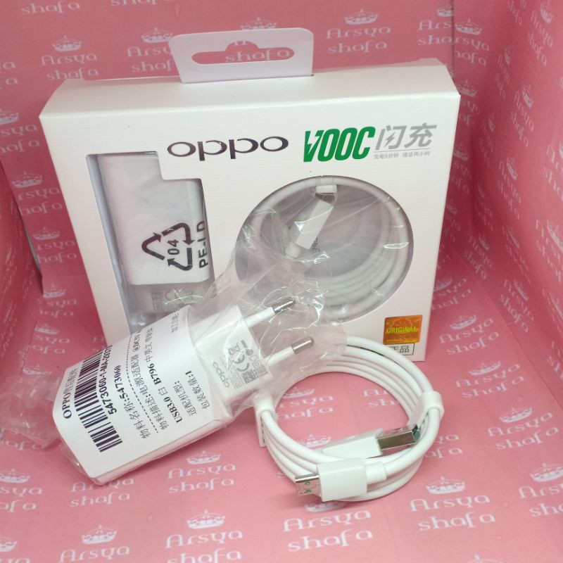 Charger Casan Hp Oppo Vooc 4A F3 F5 F7 F9 F9 PRO F11 F11 Pro Original Micro USB Travel Adapter Cable