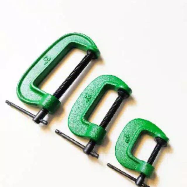 Klem catok penjepit kayu bukan wipro ukuran 3in