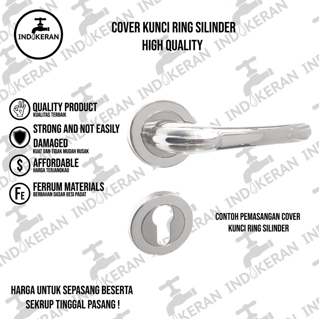 INDOKERAN - Cover Ring Kunci Silinder - High Quality