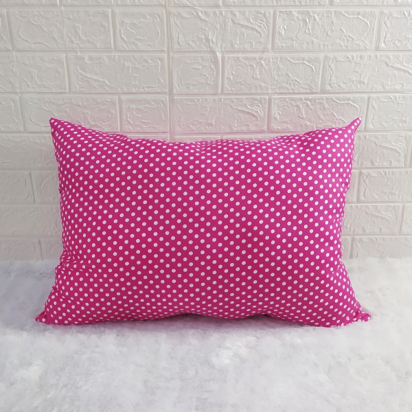 Bantal Tidur Polkadot Size 60x45cm Polymicro