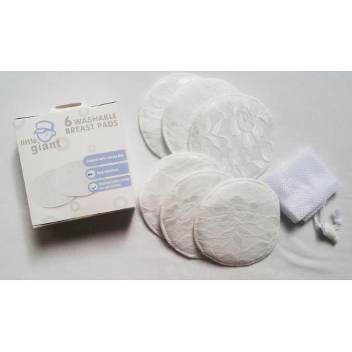 Breast pads little giant isi 6 pcs washable