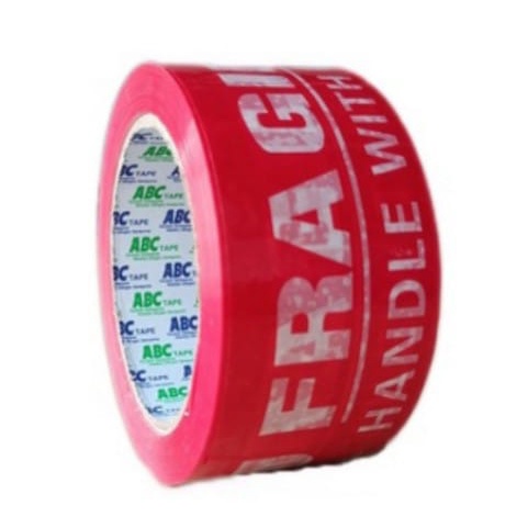 

Star Tape Fragile Merah 4.8 CM x 100 Yard Isolasi Lakban Fragile