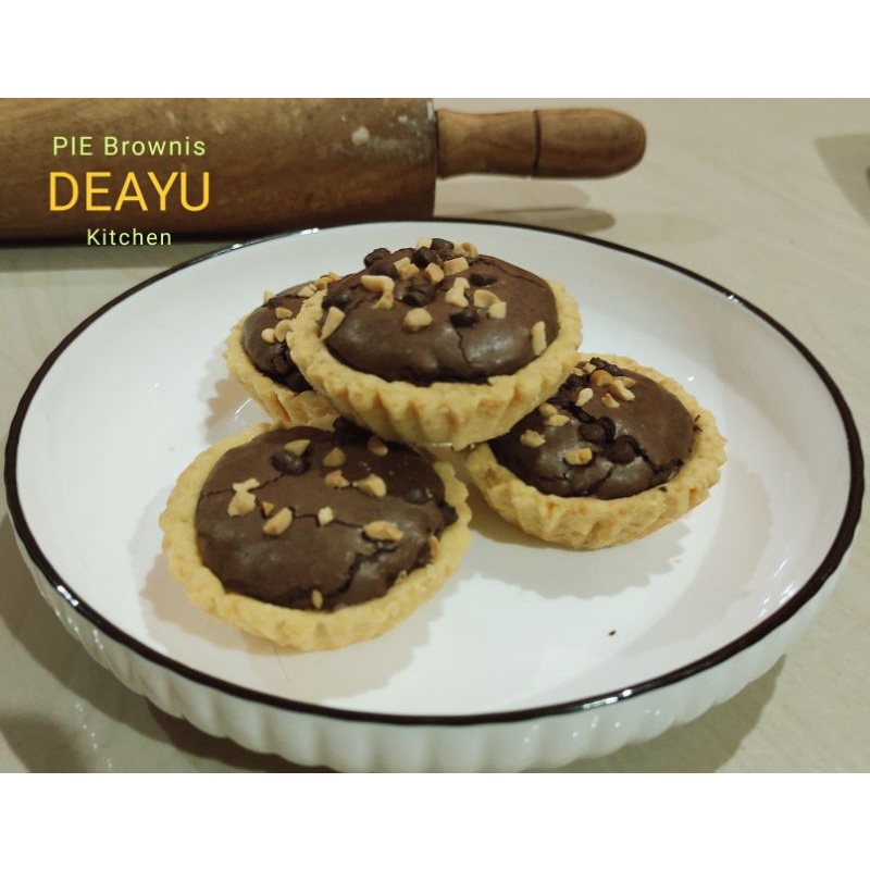

pie brownise
