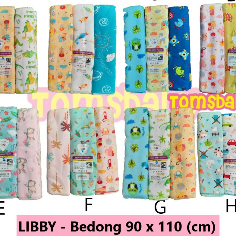 [TOMS] LIBBY (1pcs/3pcs) Bedong 90 cm x 110 cm