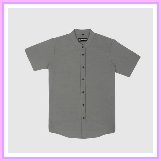 Kemeja Pria Polos Lengan Panjang Bahan Katun Twill Rayon Premium Kemeja Polos Pria Ciangi Lengan Pen
