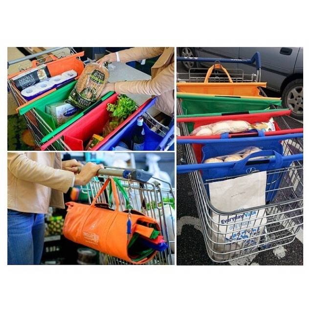 SALE! Trolley supermarket bag, shopping bag, tas belanja