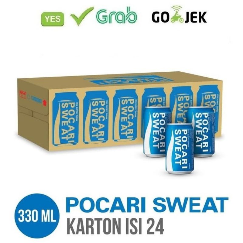 

POKARI SWEAT KALENG 330 ML ×24 PCS(1dus) MINUMAN BER ISOTONIK MURAH EXP DIJAMIN MASIH LAMA