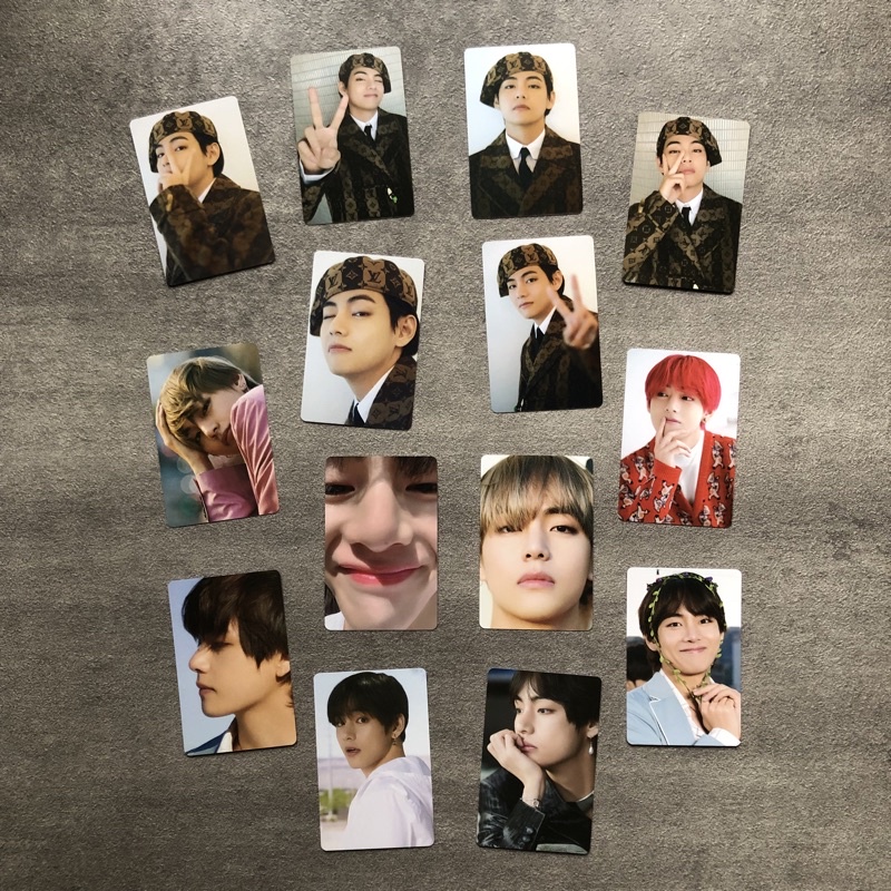 Taehyung BTS Dicon 101 Official Photocard V Sharing