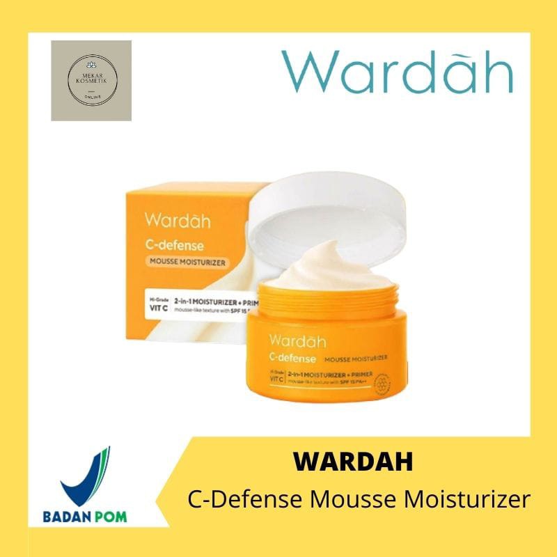 Wardah C-Defense Mousse Moisturizer