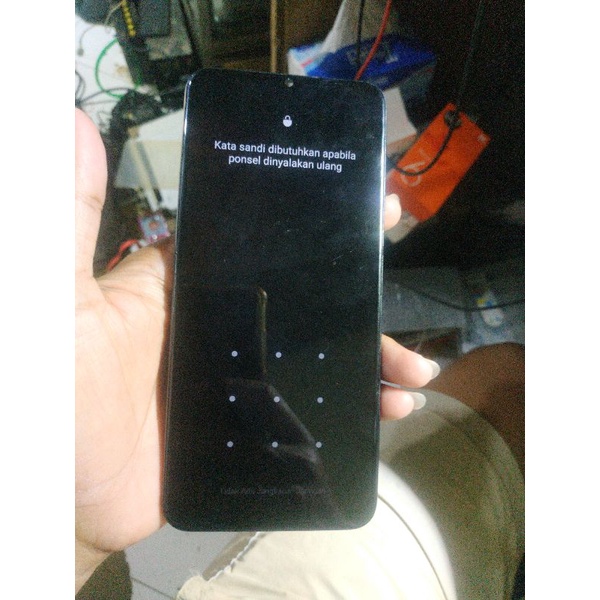 lcd realme c15 ori copotan