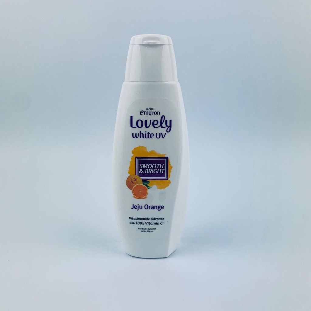 Emeron Lovely/Hand &amp; Body Lotion/Smooth &amp; Bright /Jeju Orange /200 ml