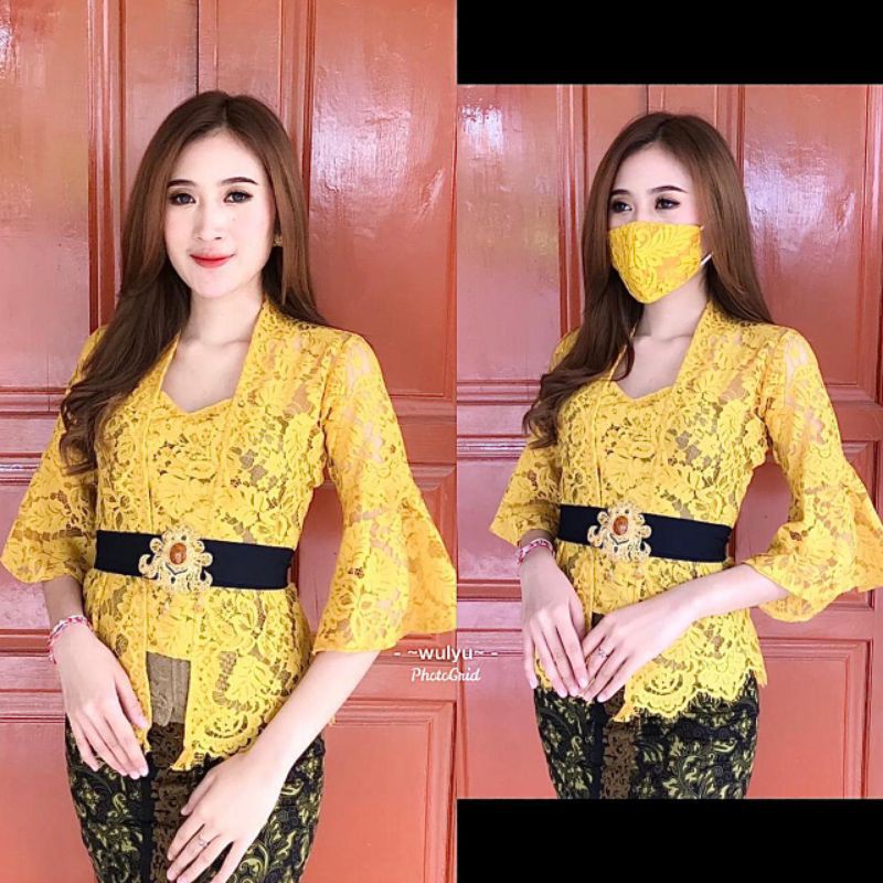 Termurah kebaya semiprancis/kebaya bali/kebaya brokat/kebaya lonceng