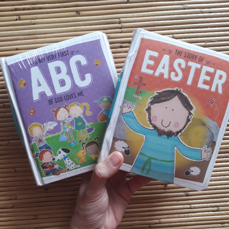 My Very First ABC of God loves Me Lord's Prayer Boardbook Bible Alkitab Kecil Jesus Book Holy Easter