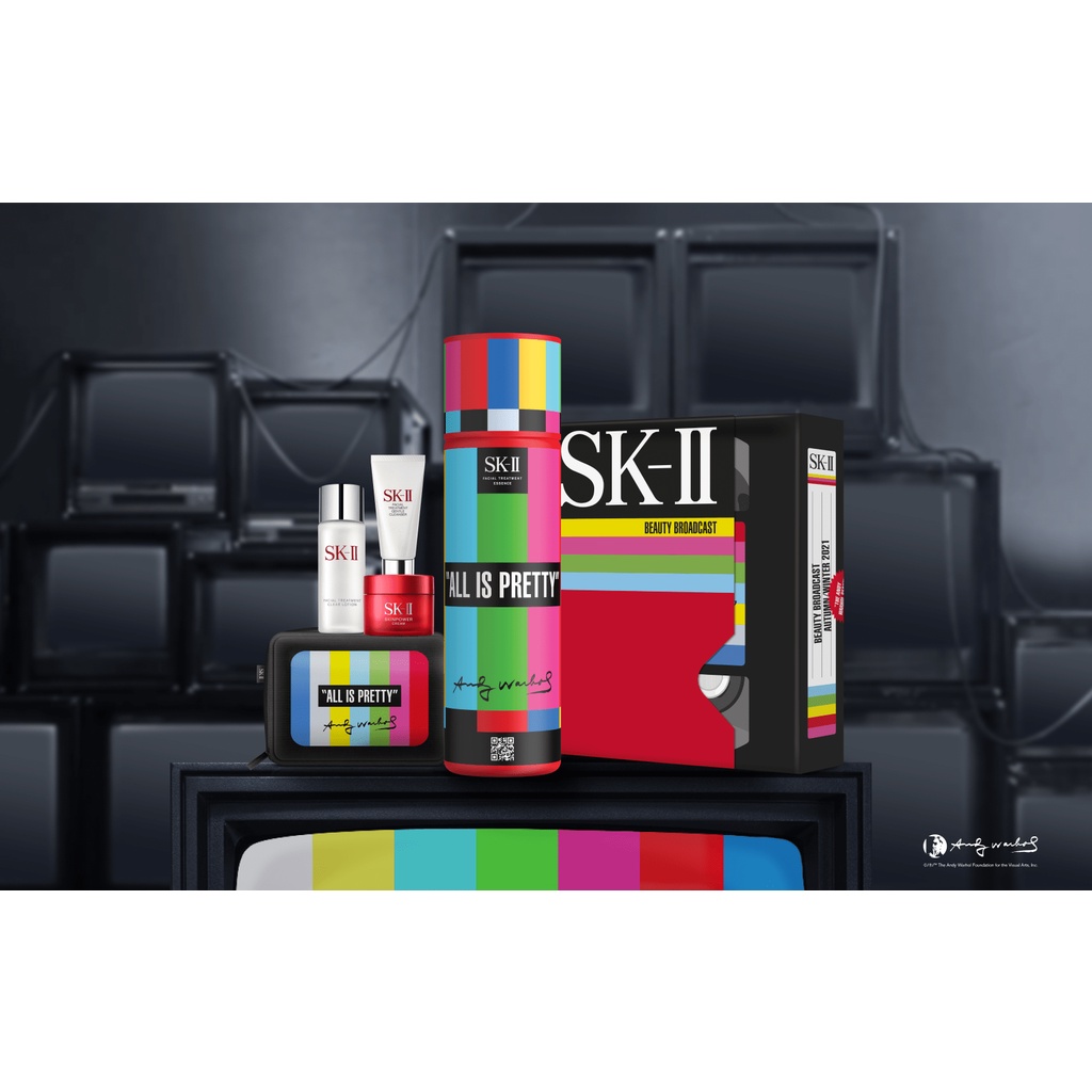 SK-II SKII SK2 SK II FTE 230 ml x Andy Warhol Limited Edition